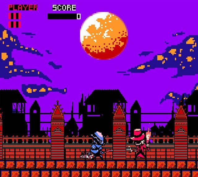 Demake de Bloodborne NES basado en pixel art y retro